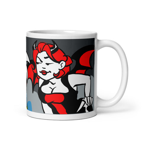 devil and angel mug