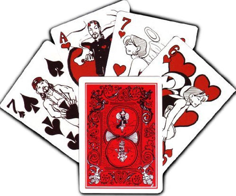 Devil's Panties Playing Cards: Red Deck