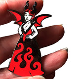 Devil Girl Pin Ballgown